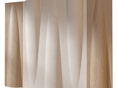 Headboard 3d Wall Panel 25 Modello 3D