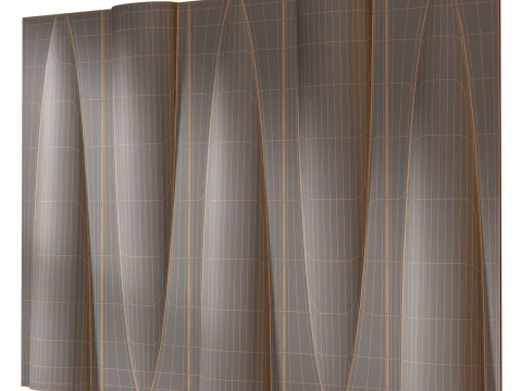 Headboard 3d Wall Panel 25 3D Model