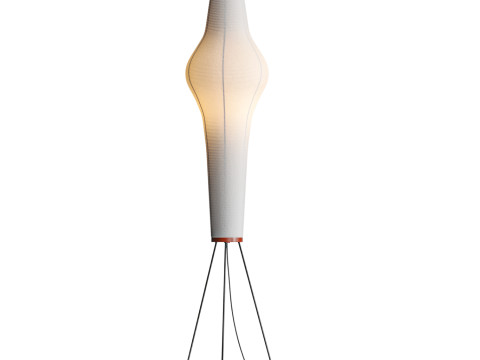 Akari Floor Lamp 3D-Modell