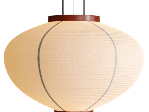 Akari Floor Lamp 3D-Modell