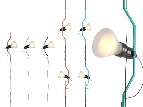 Parentesi Ceiling Lamp Model 3D