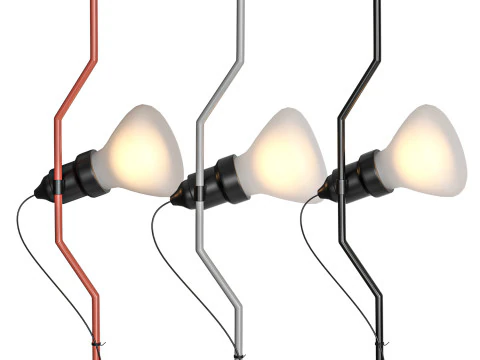 Parentesi Ceiling Lamp 3D Model