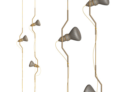 Parentesi Ceiling Lamp 3D 모델