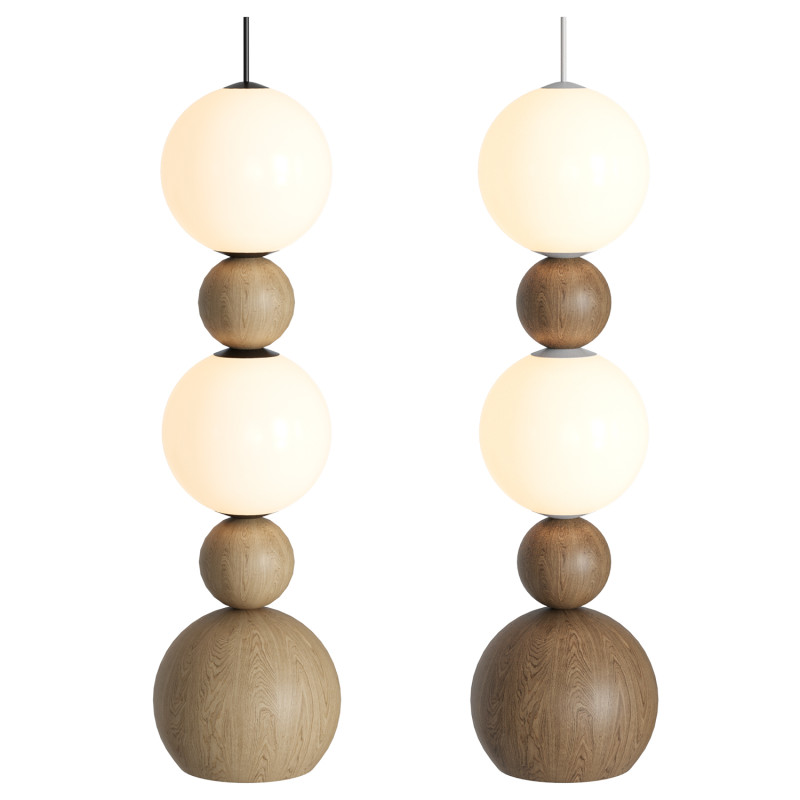Bola Floor Lamp 3D Model .c4d .max .obj .3ds .fbx .stl .blend 