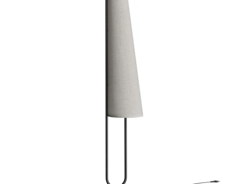 Candeeiro de p&eacute; novamente Modelo 3D