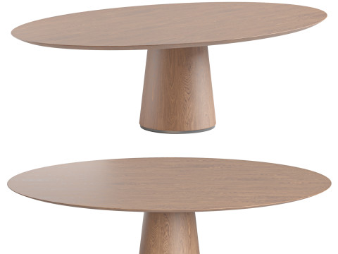 Dante Chair and MATERIC Table By Porro 3D Модель