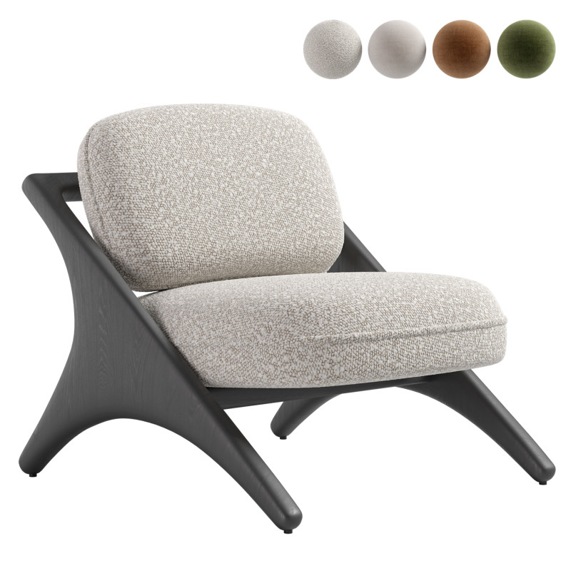 Georgia Chair 3D मॉडल .c4d .max .obj .3ds .fbx .stl .blend