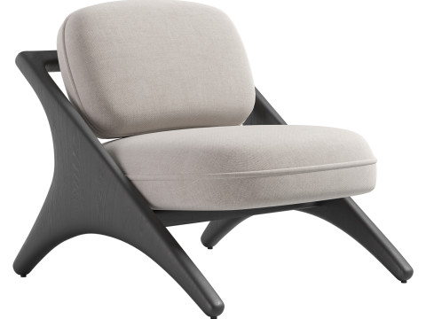 Georgia Chair 3D मॉडल