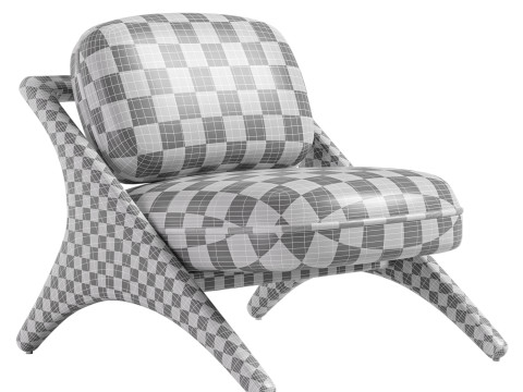Georgia Chair 3D मॉडल