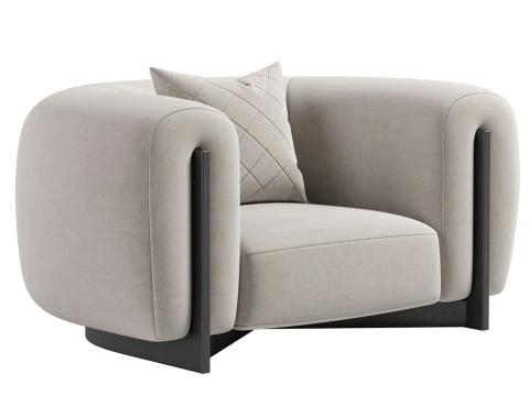MINUIT ARMCHAIR BY STPHANE PARMENTIER 3D Model