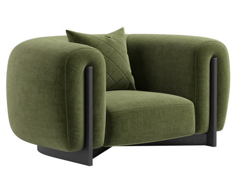 MINUIT ARMCHAIR BY STPHANE PARMENTIER 3D Model