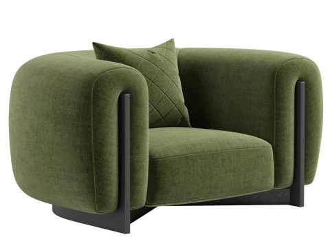 MINUIT ARMCHAIR BY STPHANE PARMENTIER 3D Model