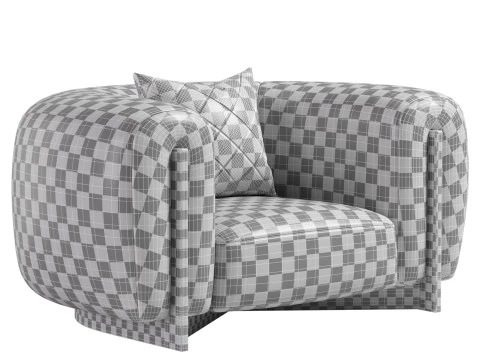 MINUIT ARMCHAIR BY STPHANE PARMENTIER 3D Model