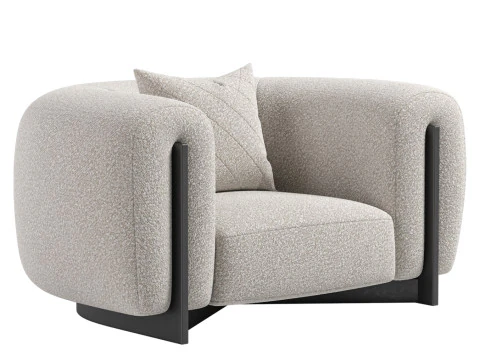 MINUIT ARMCHAIR BY STPHANE PARMENTIER 3D Model