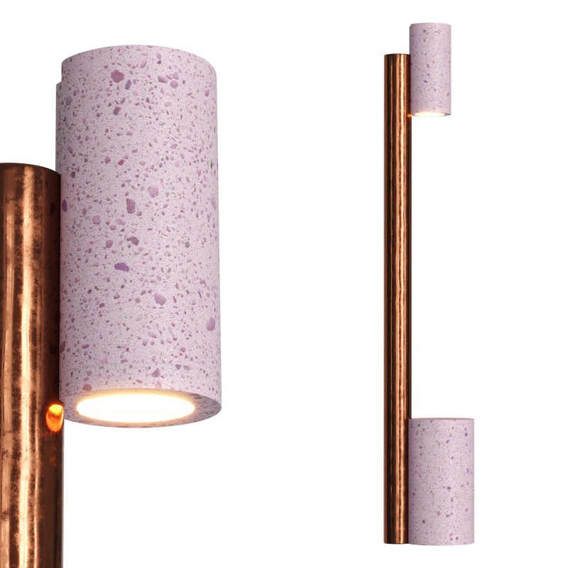 Ambra Floor Lamp 3D Model .c4d .max .obj .3ds .fbx .stl .blend 