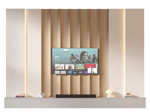TV wall set 19 3D Model