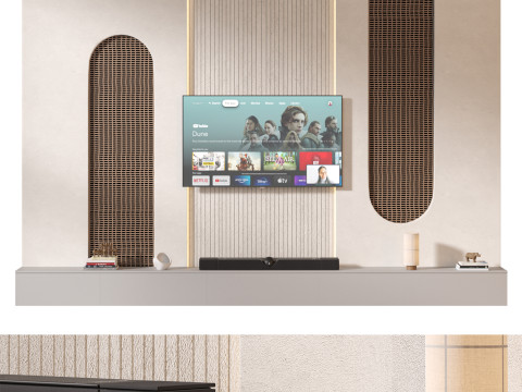 TV wall set 20 3Dモデル