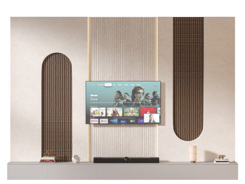 TV wall set 20 Modelo 3D