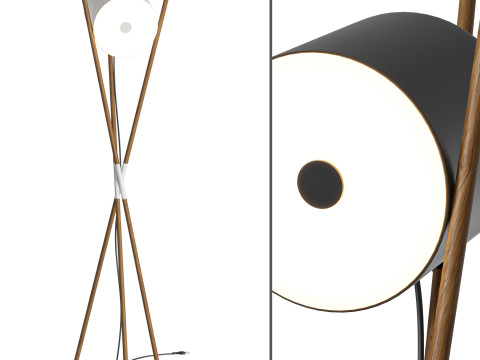 Shift Floor Lamp Model 3D