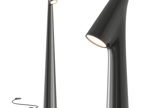 Africa Built-in Battery Table Lamp 3D Модель