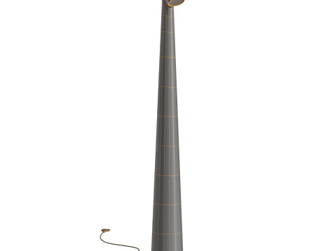 Africa Built-in Battery Table Lamp 3D Модель