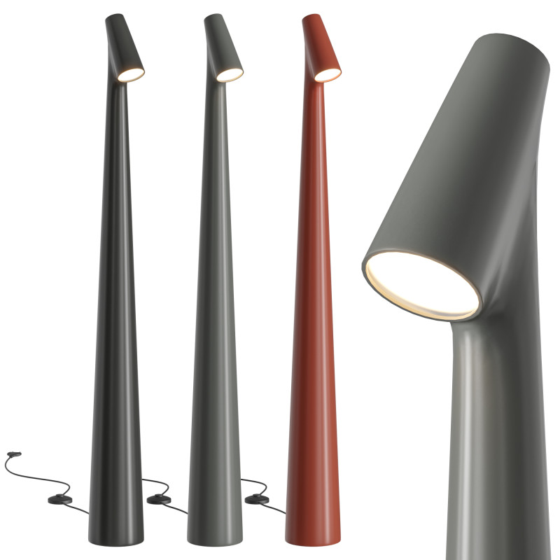 Africa Floor Lamp 3Dモデル .c4d .max .obj .3ds .fbx .stl .blend 
