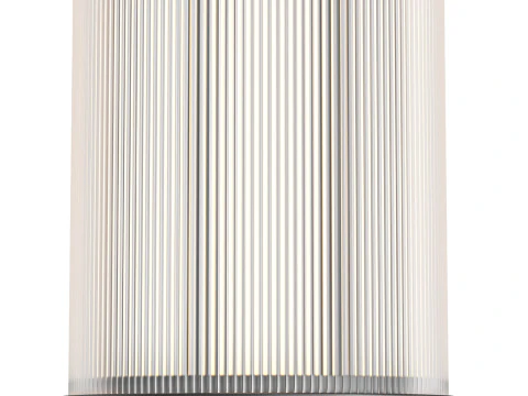 Лінійний скляний ліхтар сонячний торшер 3D Модель