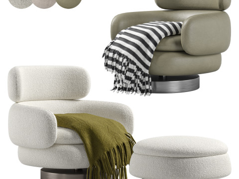 Vivienne ARMCHAIR 3Dモデル