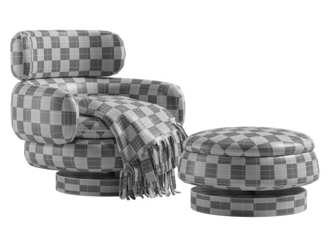 Vivienne ARMCHAIR 3Dモデル