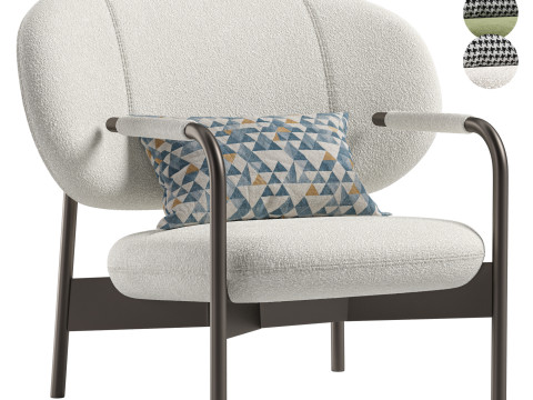Cross lounge chair By Bonaldo 3Dモデル
