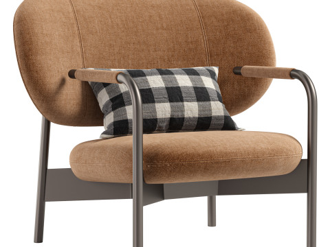Cross lounge chair By Bonaldo 3Dモデル