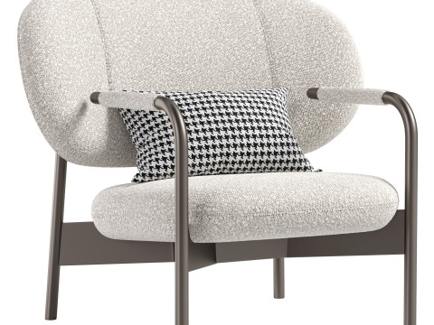 Cross lounge chair By Bonaldo 3Dモデル