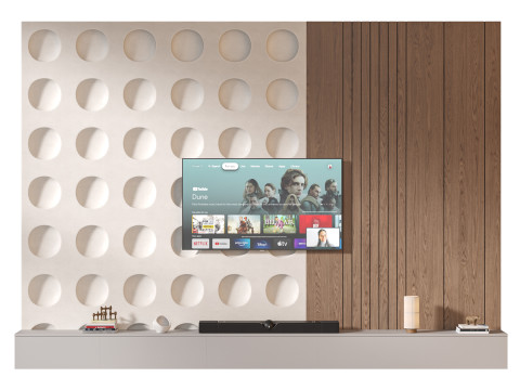 TV wall set 21 3Dモデル
