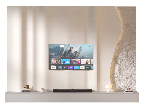 TV wall set 22 3D Model