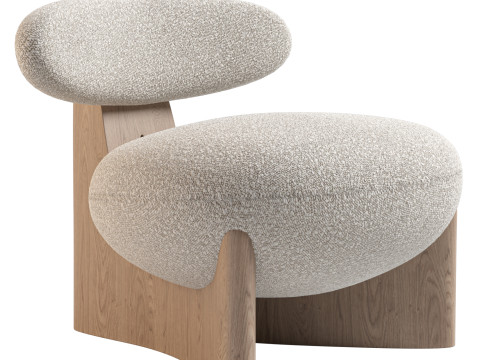 GOBI Armchair By ENNE 3D Модель