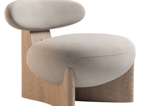 GOBI Armchair By ENNE 3D Model