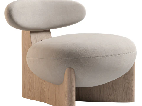 GOBI Armchair By ENNE 3D Model