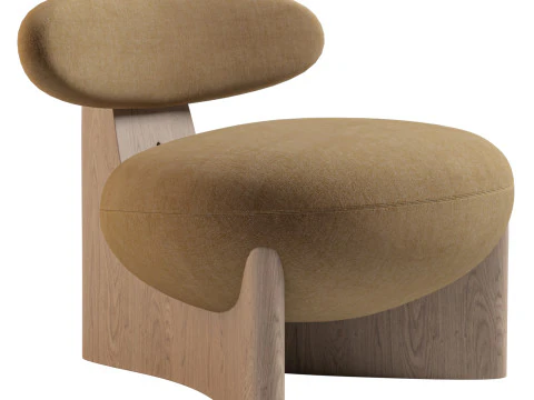 GOBI Armchair By ENNE 3D Model