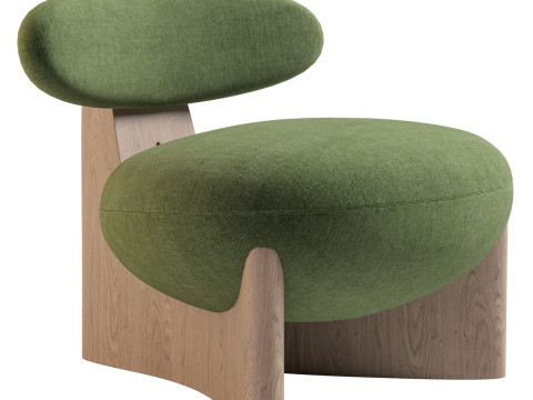 GOBI Armchair By ENNE 3D Model