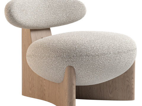 GOBI Armchair By ENNE 3D Model