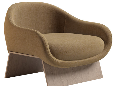 BOOLEAN ARMCHAIR by Bonaldo 3D Model