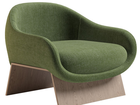 BOOLEAN ARMCHAIR by Bonaldo 3D Model