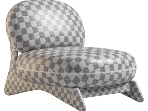 MIKO ラウンジチェア by THIERRY LEMAIRE 3Dモデル