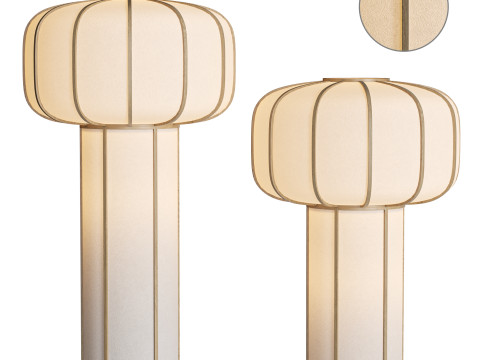 Kiku no Hana Floor Lamp by Time Stile 3D मॉडल
