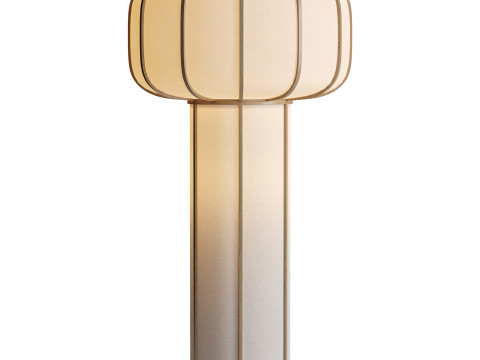 Kiku no Hana Floor Lamp by Time Stile 3D Модель