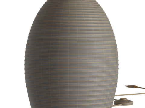 Paper Moon Table Lamp Modelo 3D