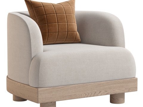 NOMAD ARMCHAIR By EMMANUELLE SIMON 3D Модель