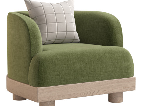 NOMAD ARMCHAIR By EMMANUELLE SIMON 3D Модель