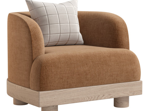 NOMAD ARMCHAIR By EMMANUELLE SIMON 3D Модель