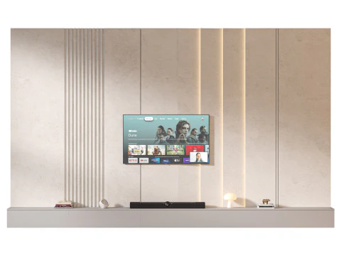 テレビ壁掛けセット 25 3Dモデル